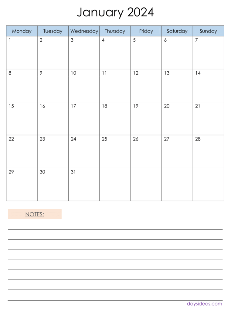january-2024-calendar-plain-notes-portrait-monday-start-1
